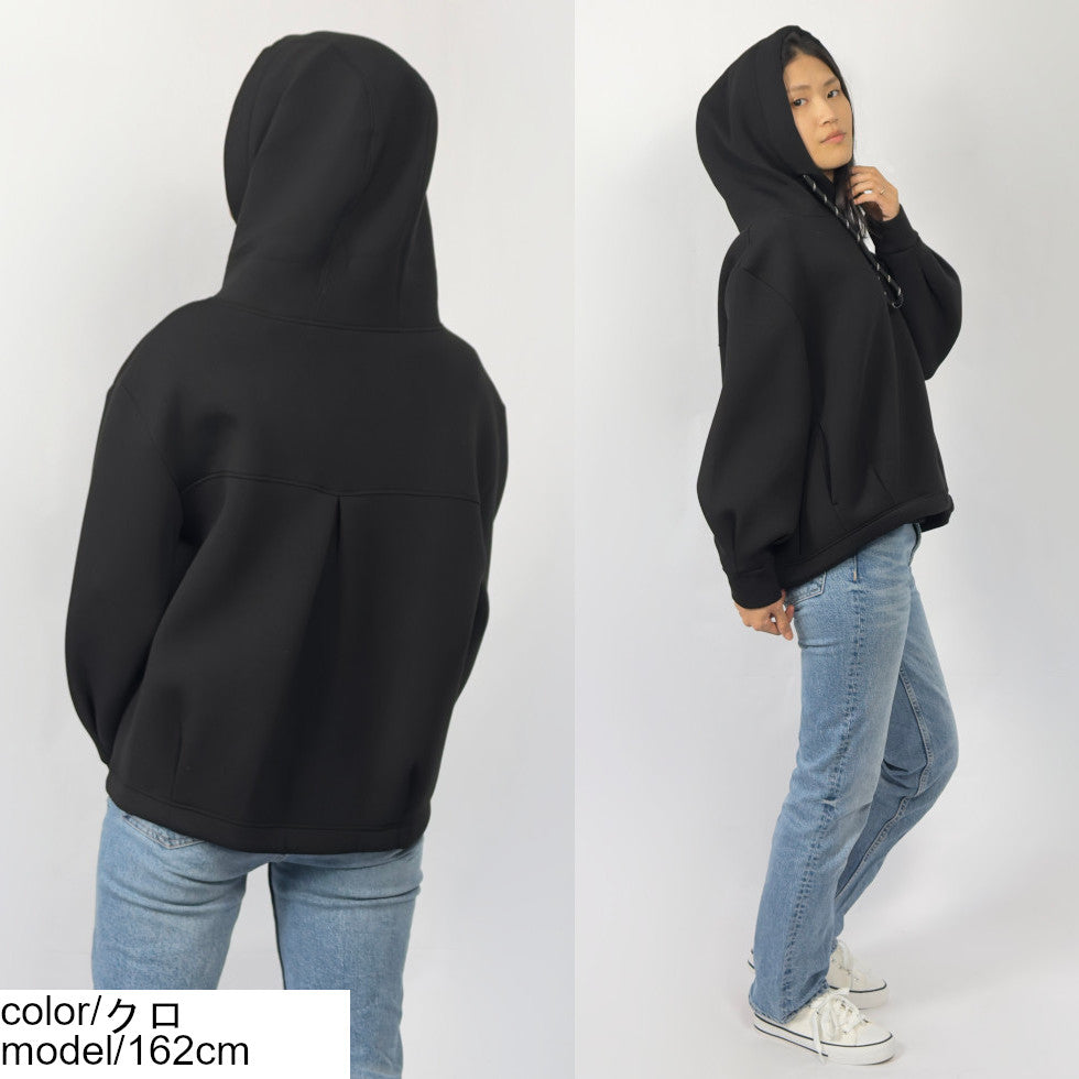 [50%OFF]ダンボールニットショート丈パーカー