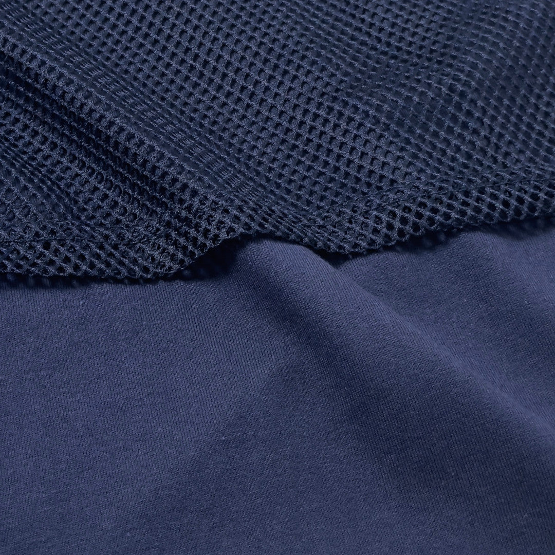 メッシュ切替デザインTシャツ