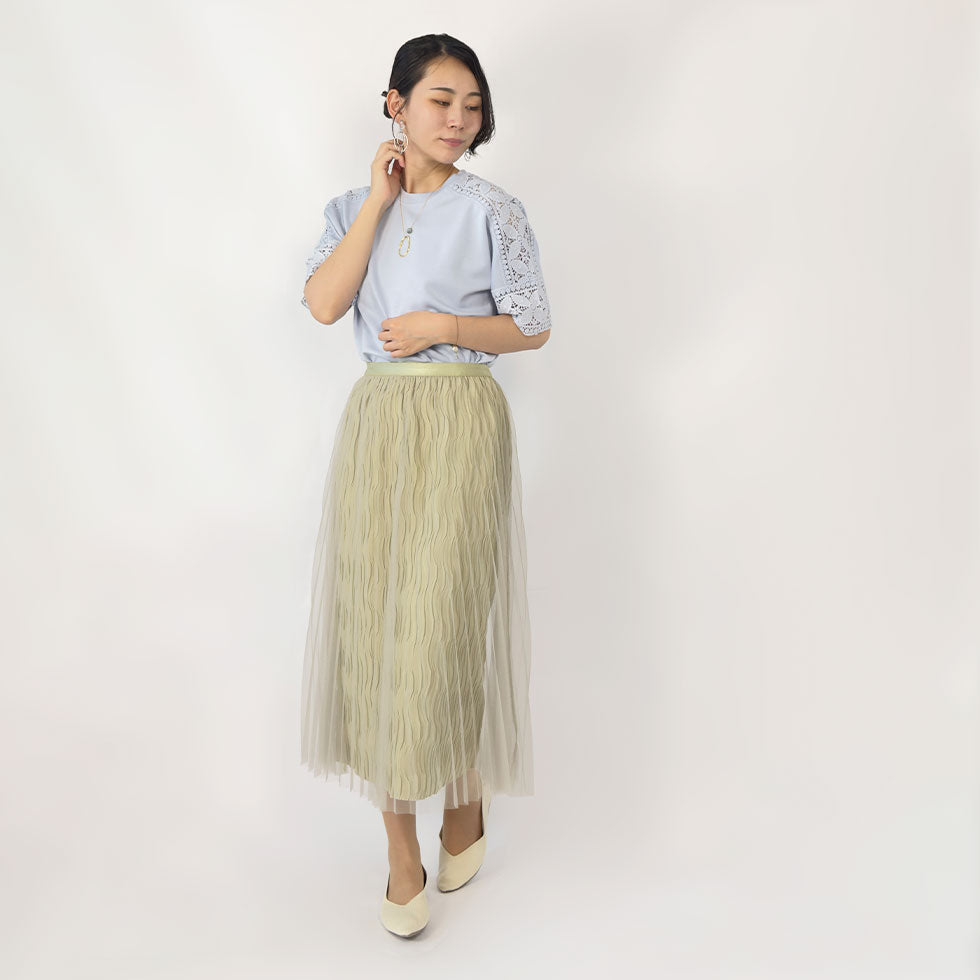 シアーチュールスカート