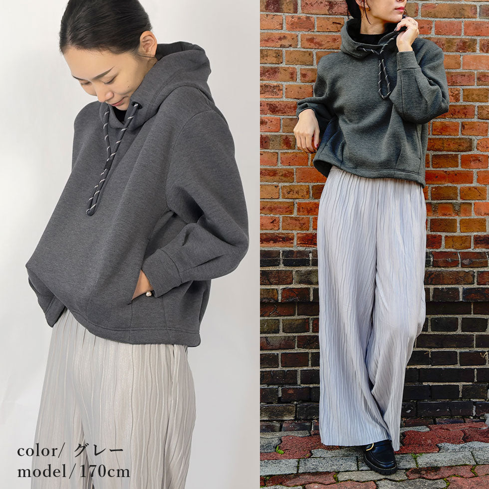 ダンボールニット ショート丈 パーカー　スリット タイトスカート 新色追加】LC/LLL ダンボールニットタイトスカート / サイドジップ