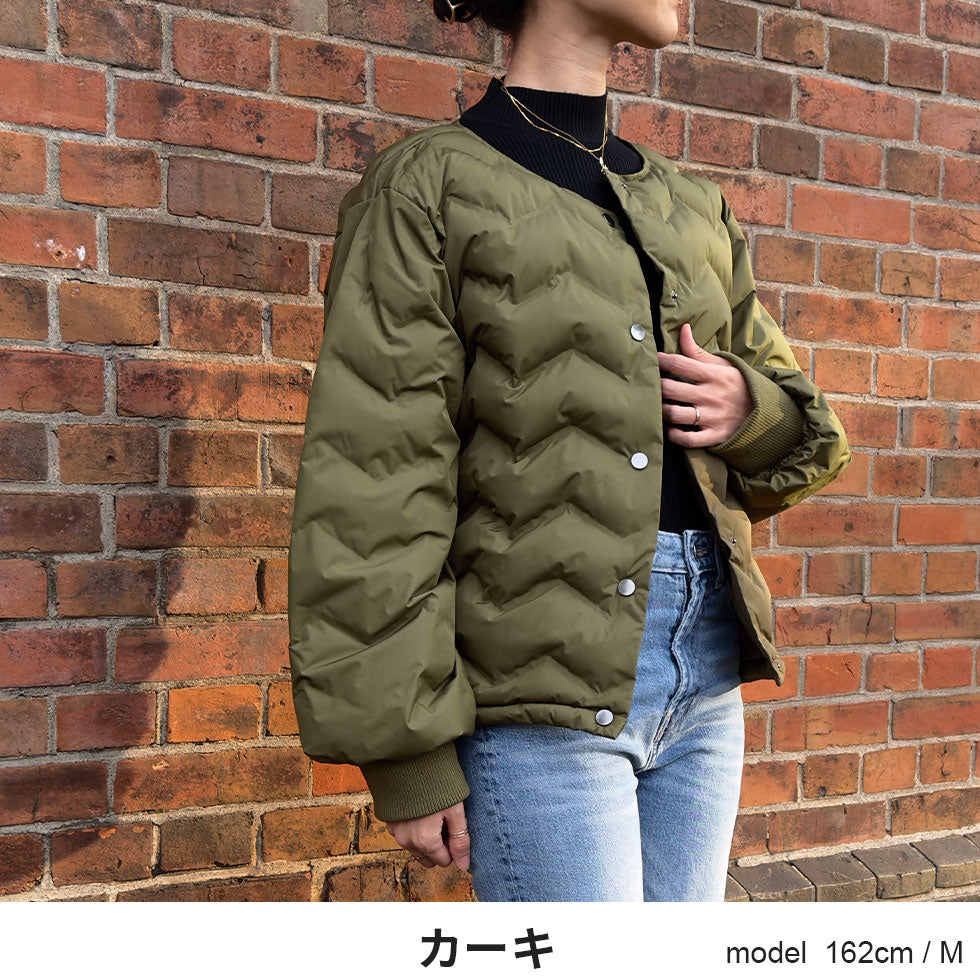 [40%OFF]シンクラウド中綿波型キルティングジャケット