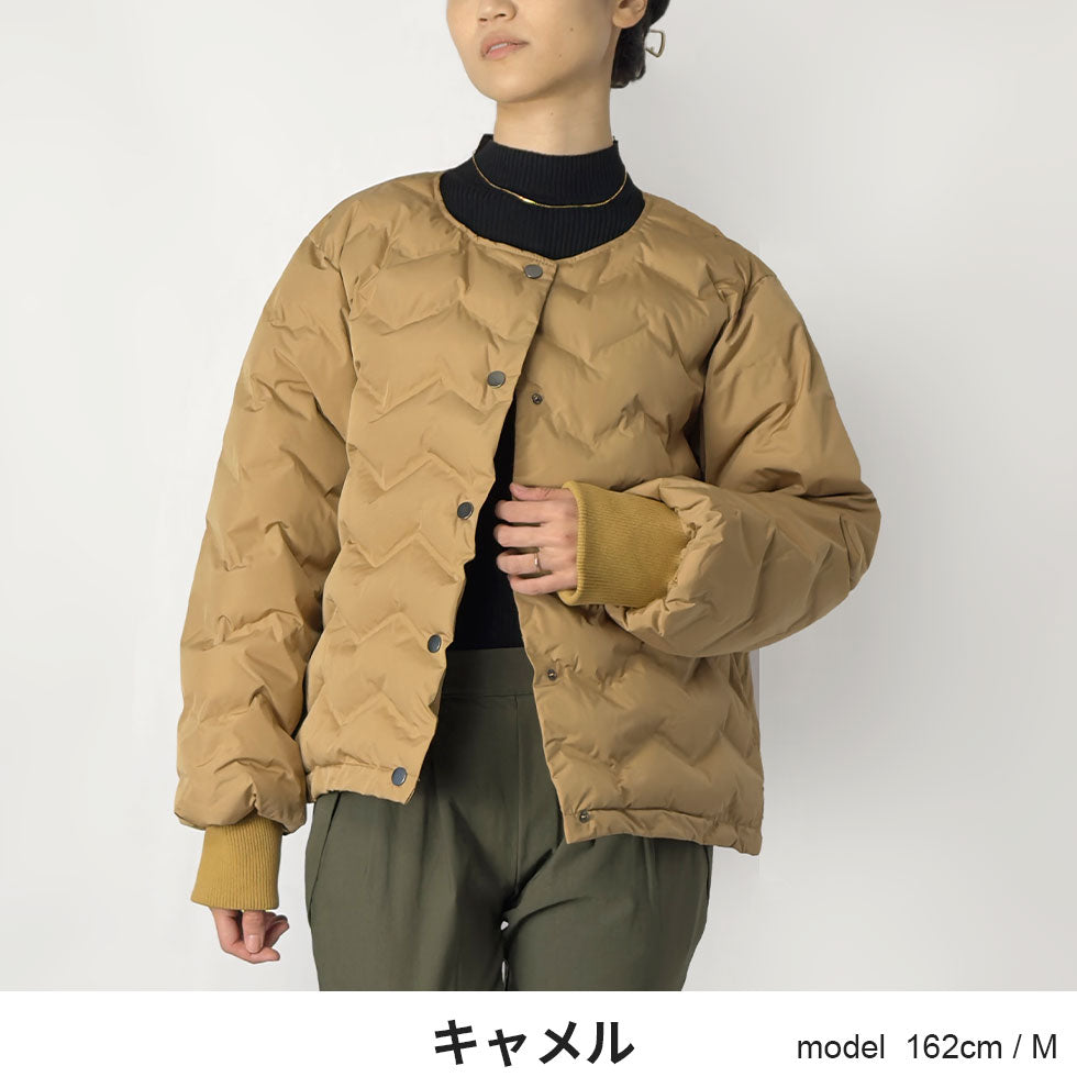 [40%OFF]シンクラウド中綿波型キルティングジャケット