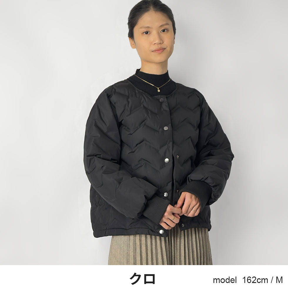 [40%OFF]シンクラウド中綿波型キルティングジャケット