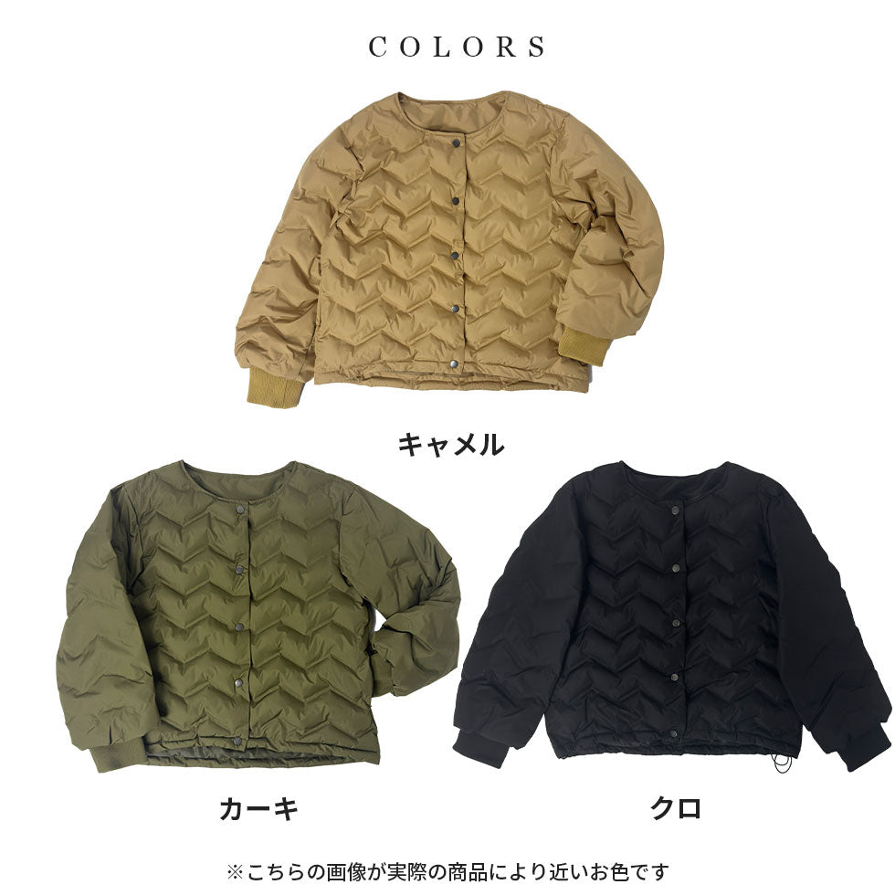 [40%OFF]シンクラウド中綿波型キルティングジャケット